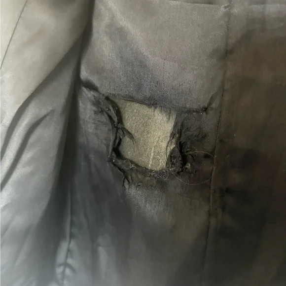 BEBE vintage leather jacket coat XS - Picture 4 of 8